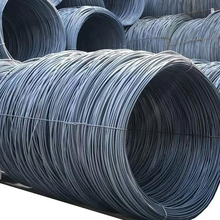 Galvanized wire rod surface